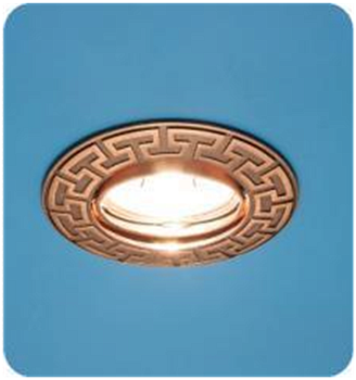 Italmac Afina 51 1 18 Светильник литой, поворотный, состарен. медь MR16