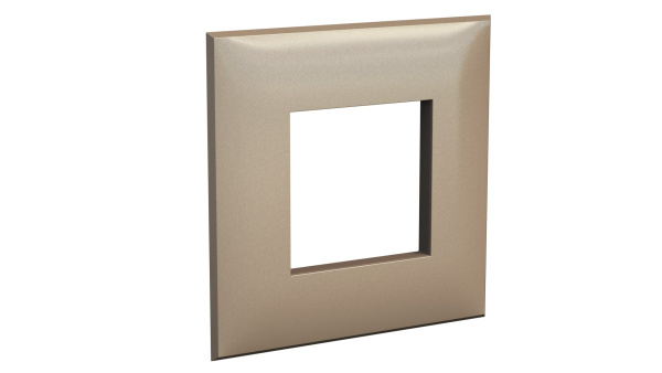 Купить DKC Рамка "Avanti", "Кремовый жемчуг", 1 пост (2 мод.)