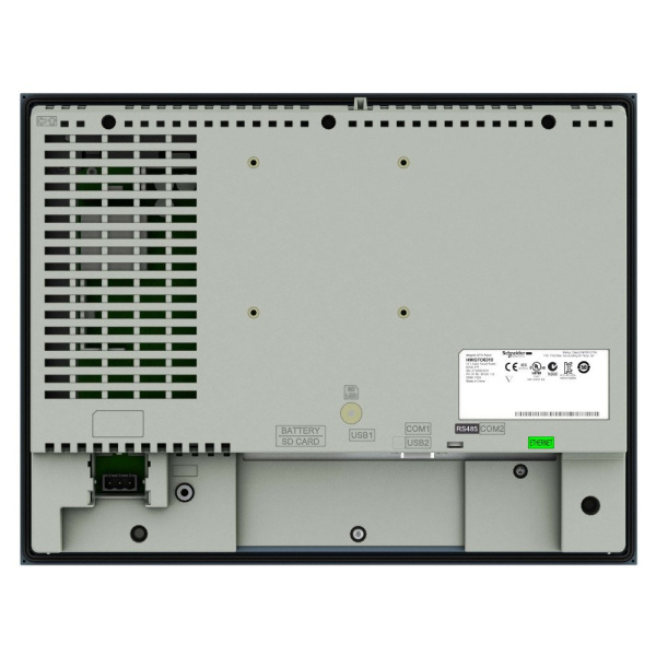 SE Сенсорный ЦВ терминал 12,1 800*600 RJ45 RS232/485 SUBD Eth TCP/IP 96Mб/512кБ СЛОТ SD HMIGTO6310