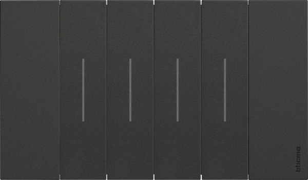 Купить BT Living now Черный Рамка итальянский стандарт 4 мод KA4804KG