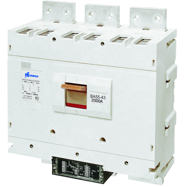 Контактор (Legrand) Выключатель автоматический ВА56-43 301830-00УХЛ3 1600А, 660ВВА56-43 301810-20УХЛ3