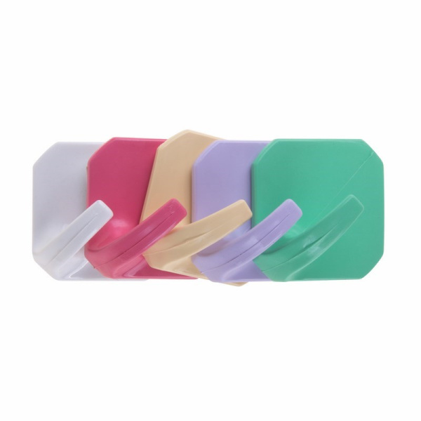 PROconnect Крючок настенный, ромб, самоклеющийся, 5 шт. 88-0205