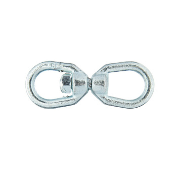 Tech-Krep Вертлюг петля-петля оцинк.  8мм (1 шт) - ярлык 112753