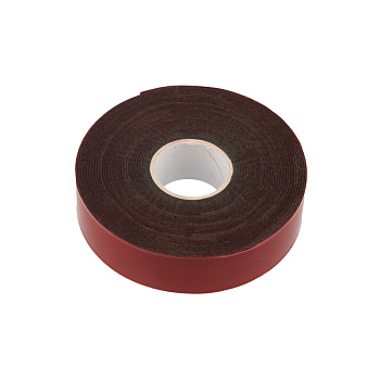 Двухсторонний скотч, серый на HBA акриловой основе, защитная пленка красная, 20мм, 5метров Rexant 09-6020