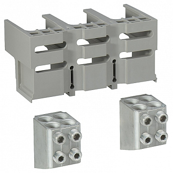 SE Compact 4 Кабельных коннектора 4х150 мм. кв. с крышкой 33641