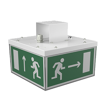 Белый свет Световой указатель BS-CUBE-71-S1-STABILAR2 a15407