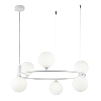 Maytoni Modern Ring Белый Подвесной светильник G9 25W MOD013PL-06W