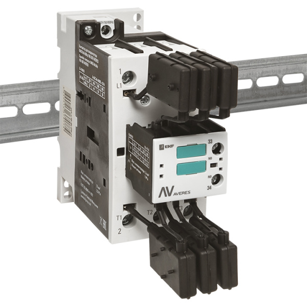 Купить EKF Averes Контактор для конденсатора КМЭК 40 кВАр 230В 1NО
