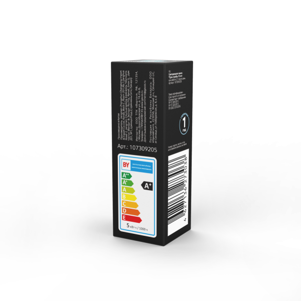 Купить Gauss Лампа G9 AC185-265V 5W 520lm 4100K керамика LED 107309205