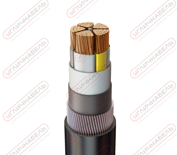 Кабель силовой ПвКШв 5х70 мс(N,PE)-1 Угличкабель PL135150703400000000