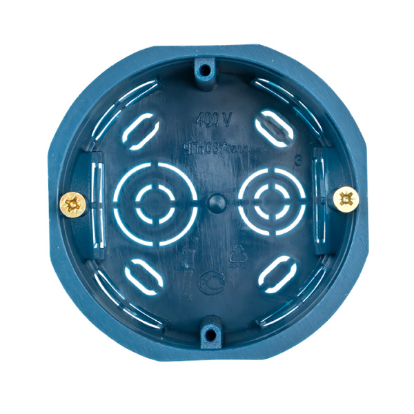 Купить EKF PROxima Коробка установочная КМТ-010-033 для твердых стен (71х45) с саморезами IP20 розничный стикер