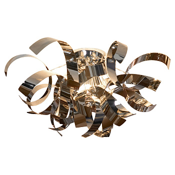 Lussole S.R.L Металл Хром / черный хром Без плафона Люстра G9 40W LSA-5907-06