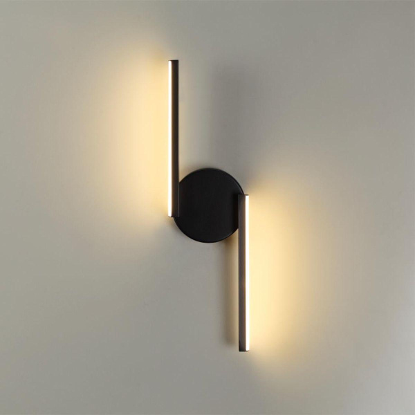 Купить Odeon Light 4309/8WL HIGHTECH ODL22 127 черный Настенный светильник IP20 LED 8W 480Лм 3000K SUPREMA