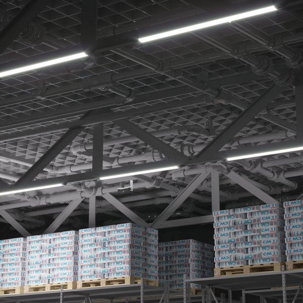 Купить Gauss Светильник светодиодный IP40 1492*75*25мм 50W 4500lm 4000K WLF-2 сталь 1/20 844426250