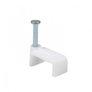 EKF PROxima Скоба крепежная квадратная (плоская) (12мм.) (50шт.)