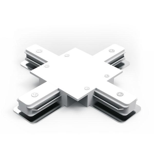 Купить Gauss Коннектор для встраиваемых трековых шинопроводов (+) белый TR138