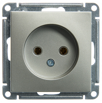 SE Wessen 59 Шампань Розетка б/з без шторок, 16А RS16-153-4-86