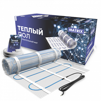 GRANDEKS Двухжильный нагревательный мат "MATRIX" 6,0кв.м. 900 Вт MATRIX - 06,0 / 900