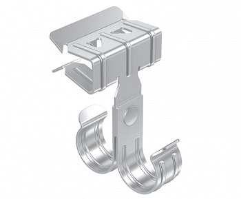 EKF PROxima Зажим балочный 8-14мм под трубу двойной 20 мм