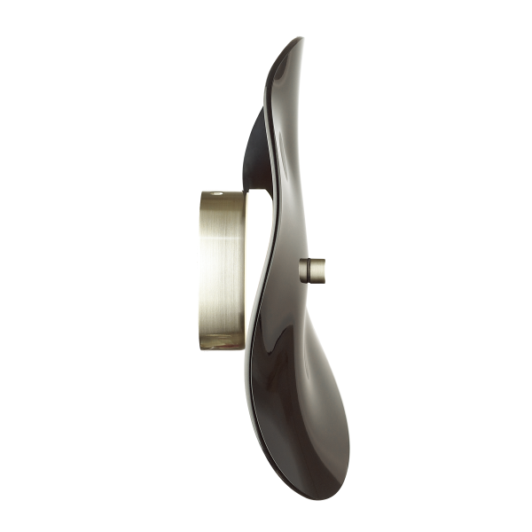 Купить Odeon Light 4859/5WL L-VISION ODL_EX21 никель/черный/стекло Настенный светильник LED 1*5W 4000K FLUENT