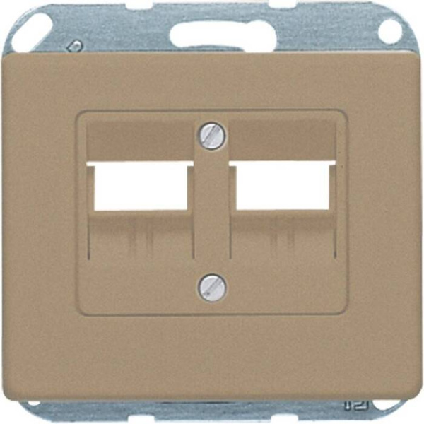 JUNG Крышка для модульных гнезд золотая бронза SL569-2NWEGB