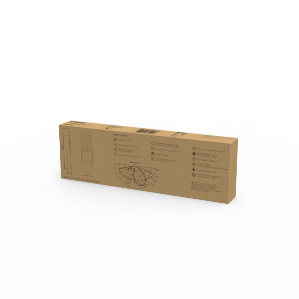 Купить Gauss Светильник уличный Avenue 120W 11000lm 3000K 190-250V IP65 546*170*67мм черный КСС "Ш" LED 1/5 629534120