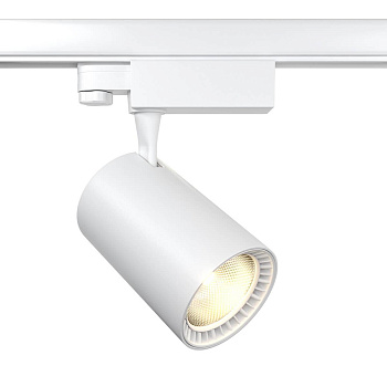 Maytoni 3 phase track system Белый Светильник трековый TR029-3-20W3K-W Maytoni 3 phase track system Белый Светильник трековый TR029-3-20W3K-W