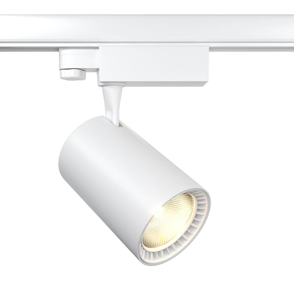 Maytoni 3 phase track system Белый Светильник трековый TR029-3-20W3K-W Maytoni 3 phase track system Белый Светильник трековый TR029-3-20W3K-W