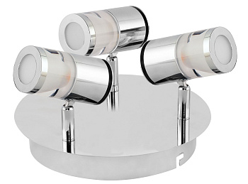 Horoz Electric 036-006-0001 Светодиодный св-к потолочный 3*5W 4000K Хром HRZ00000431