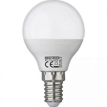 Horoz Electric HL4380L Лампа светодиодная G45 4W 3000K E14 HRZ00000032