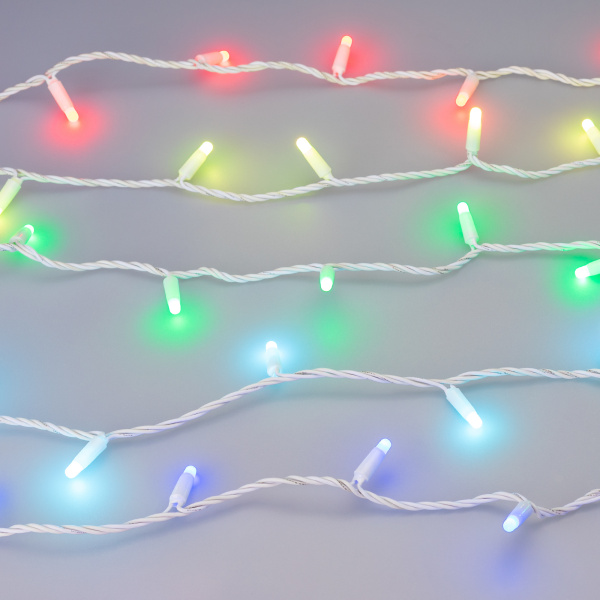 Купить Arlight Светодиодная гирлянда ARD-STRING-CLASSIC-10000-WHITE-100LED-MILK-LIVE RGB-DMX (24V, 10W) (Ardecoled, IP65) 031748