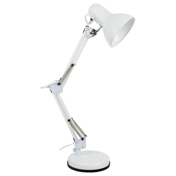 Arte Lamp Junior Белая Лампа настольная офисная 40W E27 A1330LT-1WH