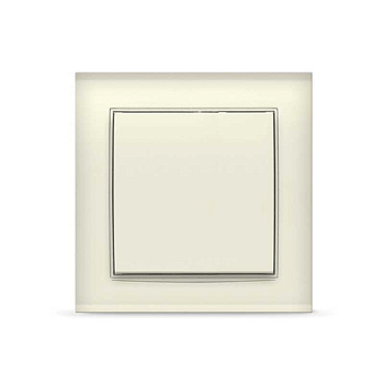 UNIVersal "Бриллиант" Выключатель "слоновая кость" 1 кл. 7948585