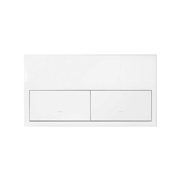 Simon 100 Белый матовый Кит 2 поста, фронт. 1 рамка «минимум» + 2 клавиши выключателей 10020201-230