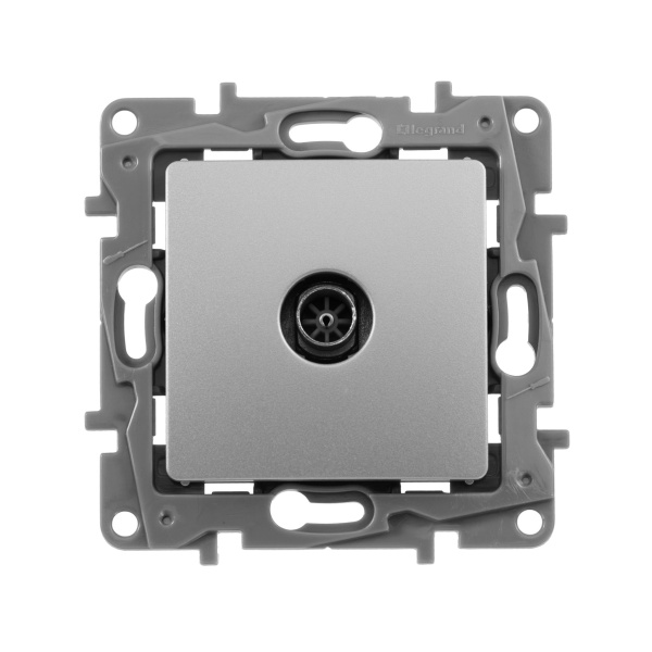 Купить Legrand Etika Алюминий Розетка TV Звезда 672451