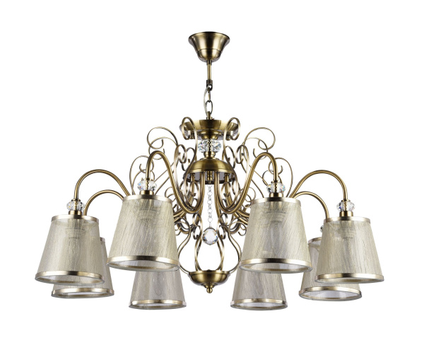 Купить Freya Classic Driana Бронза Антик Потолочный светильник E14 40W FR2405-PL-08-BZ