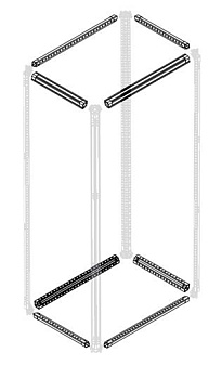 ABB Профиль стальной оцинк.W=750мм (4шт.) 1STQ007041A0000