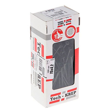 Tech-Krep Саморез ШСГД 4,2х75 (100 шт) - коробка с ок. 102127