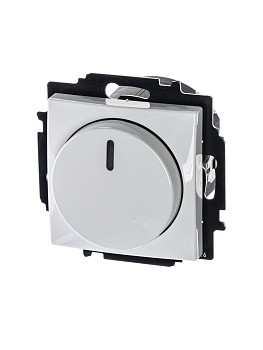 ABB BJB Basic 55 Бел Светорегулятор поворотно-нажимной 60-400 Вт для л/н 2CKA006515A0842