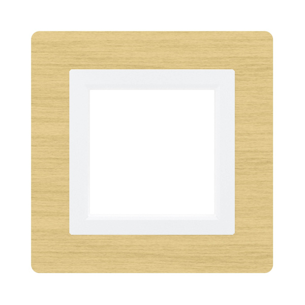 Купить DKC Рамка из натурального дерева, "Avanti", беленый дуб, 1 пост (2 мод.)