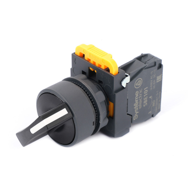 Systeme Electric Переключатель SB5 в сборе модульный 22мм 2 позиции с фиксацией 1НО