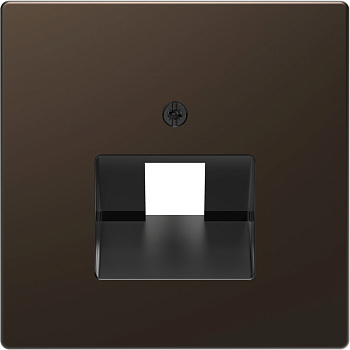 SE Merten D-Life Мокко Накладка центральная для розетки 1-ной RJ45 MTN4521-6052