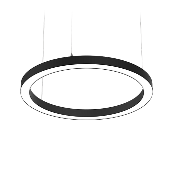 Varton Светодиодный светильник Enso подвесной 65 Вт 810х40 мм 4000 K с рассеивателем опал RAL9005 черный матовый V1-R0-90526-30000-2006540