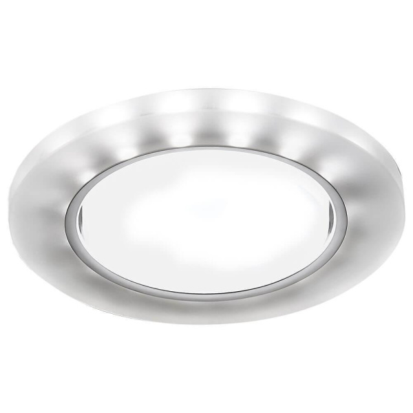 Ambrella Встраиваемый точечный светильник со светодиодной лентой G214 CH/WH хром/матовый GX53+3W(LED WHITE)