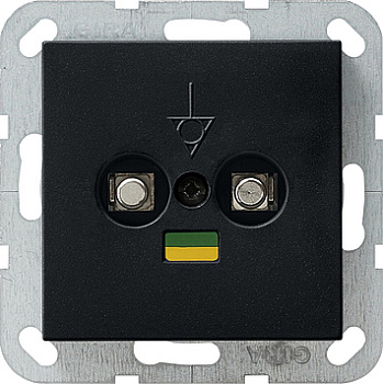 Gira Коробка выравнивания потенциалов со штепсельным штифтом DIN 42801. двойная 0405005