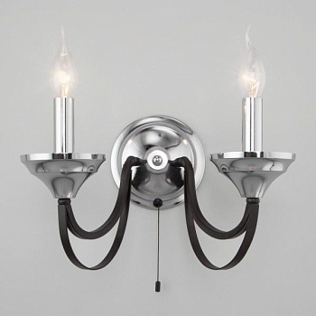 Eurosvet Бра в стиле лофт 60098/2 хром a056589