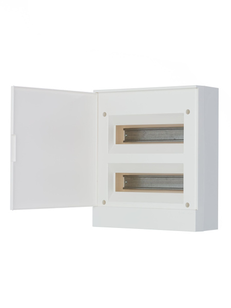 Купить ABB Basic E Бокс настенный 24М белая непрозрачная дверь (с клеммами) 1SZR004002A2107