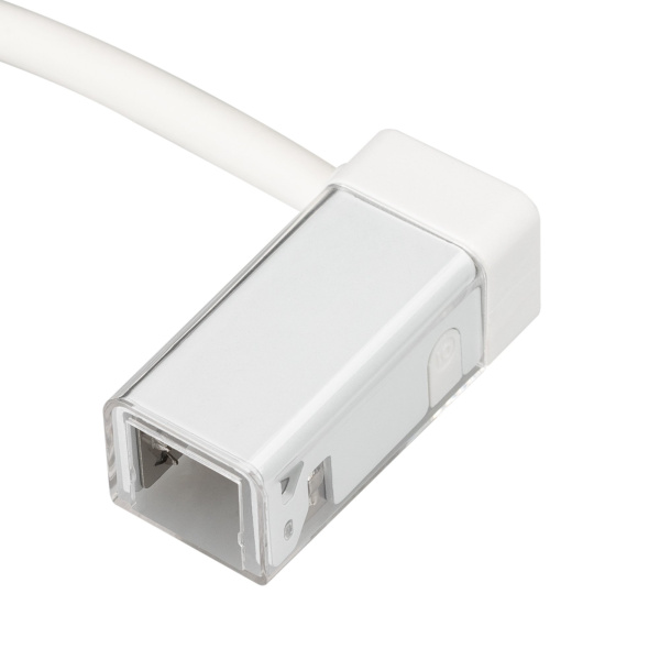 Arlight Коннектор питания ARL-MOONLIGHT-1213-CON-POWER-RR-WH (Пластик) 028063