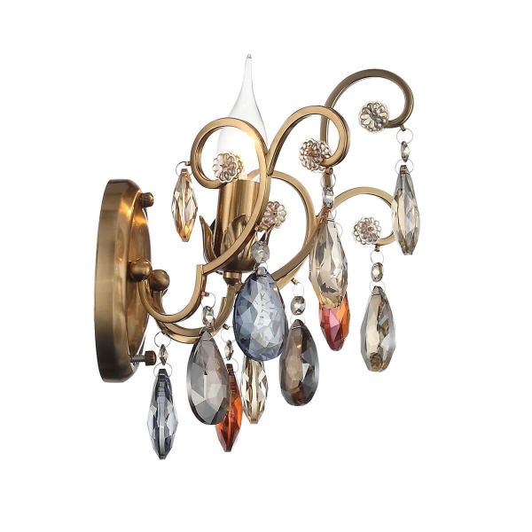 Купить ST Luce SL421.301.01 Бра Бронза/Мульти E14 1*40W