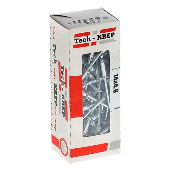 Tech-Krep Заклепка 4,8х14 (100 шт) - коробка с ок. 102294
